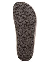 GINO GALANTE, trendiga herrtofflor, bredd H, med hjortbroderi 