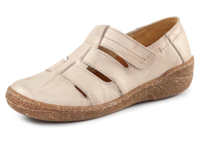 ELENA EDEN tofflor med skrynklig struktur 