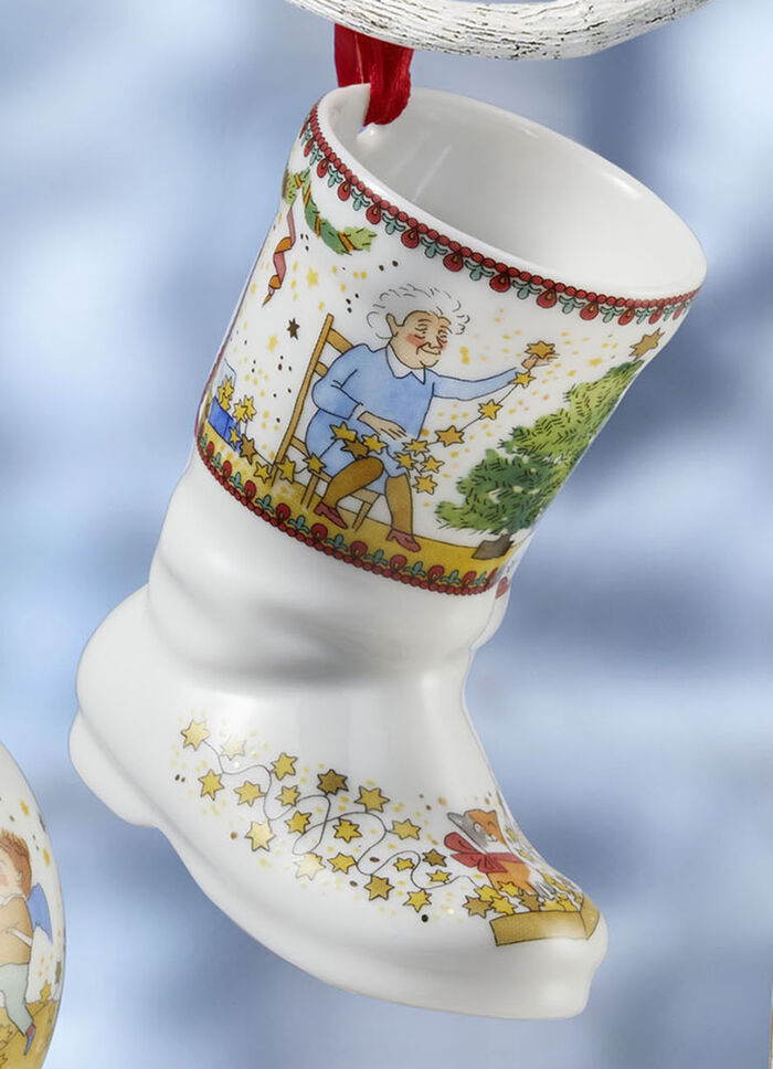 Årliga smycken 2024 från Hutschenreuther WEISS-BUNT