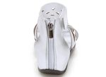 Sandaler från Andrea Conti med dragkedja bak SILVER