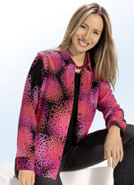 Charmigt 2-delat set med en rund hals 