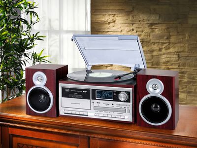 Trevi TT 1072 DAB nostalgisk stereosystem med DAB+ 
