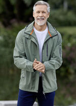 Funktionell jacka med huva 