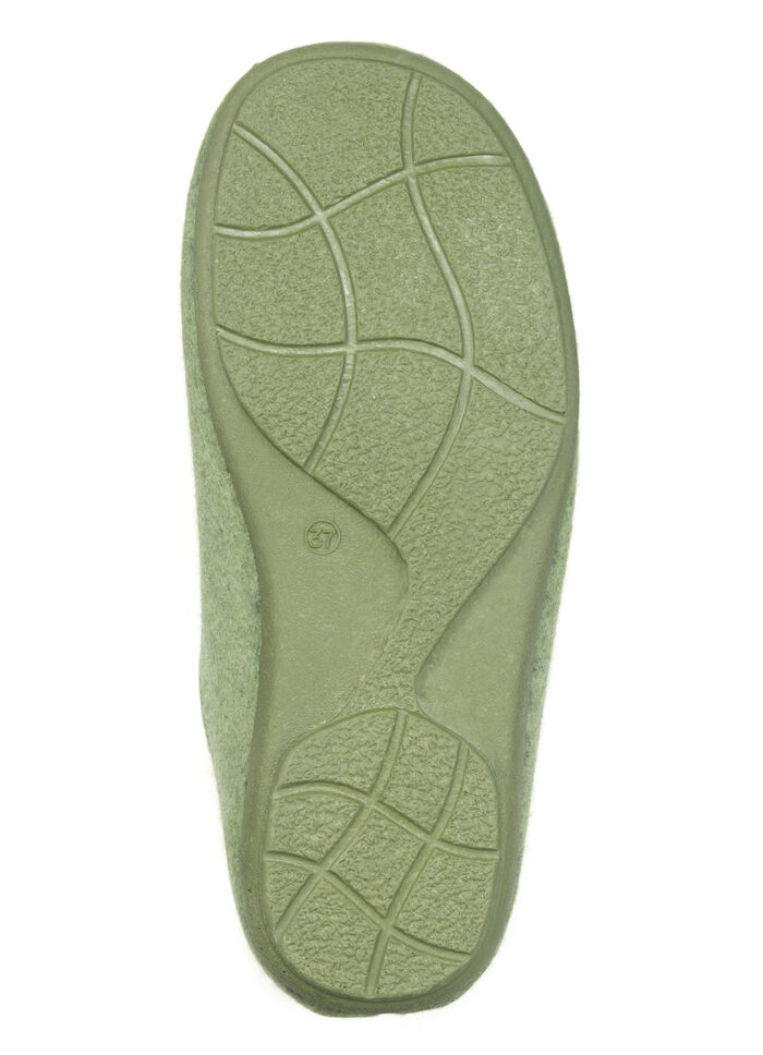 Varma damtofflor, med ull, 