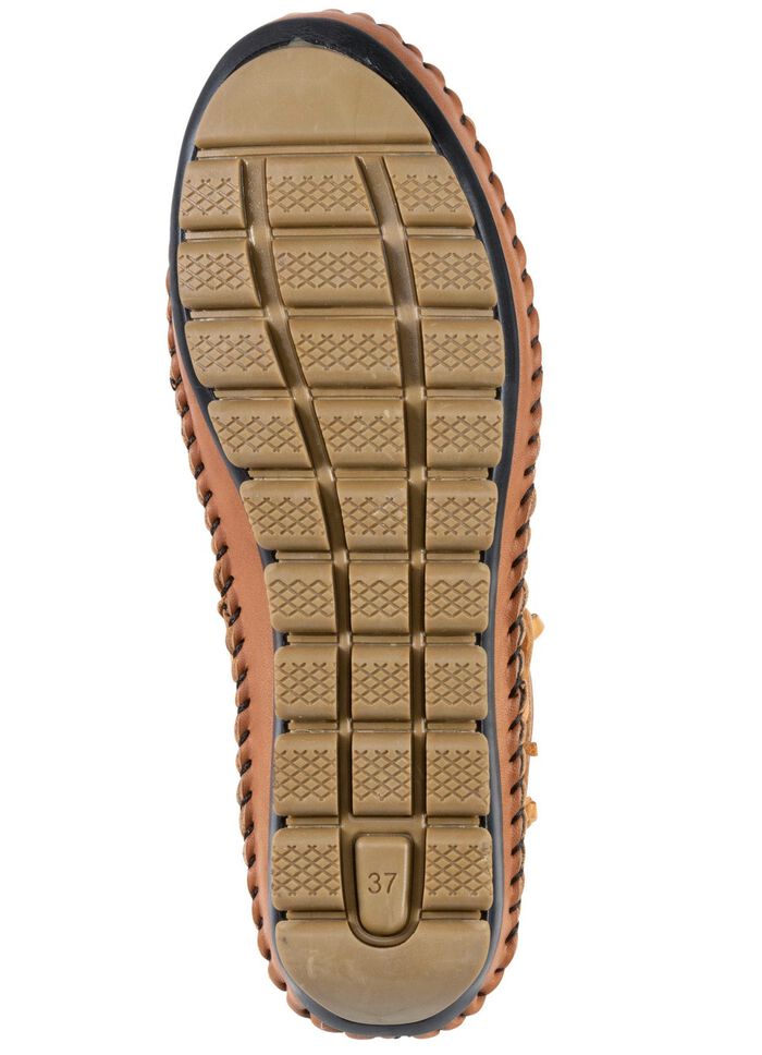 Gemini st&ouml;vlar i mockasin med rynkig struktur 