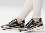 Caprice, trendiga damsneakers, vidd G, med uttagbar lädersula, 