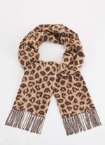 Halsduk med rovdjursp&auml;lsdesign 