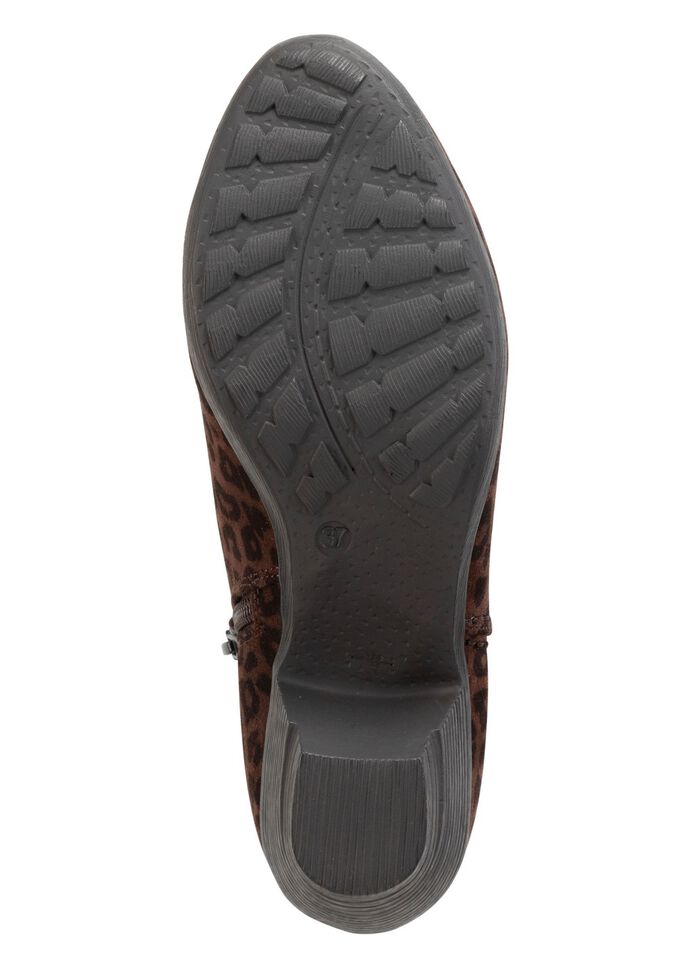 Andrea Conti, trendiga damst&ouml;vlar med dragkedja BRUN-SVART