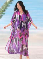 Laurina Kaftan, l&auml;tt transparent 