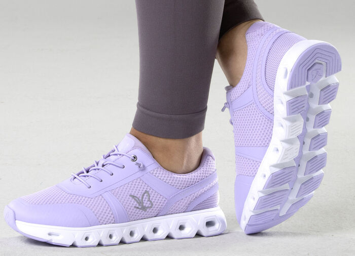 Caprice sneakers med elastisk dekorativ snörning FLIEDER