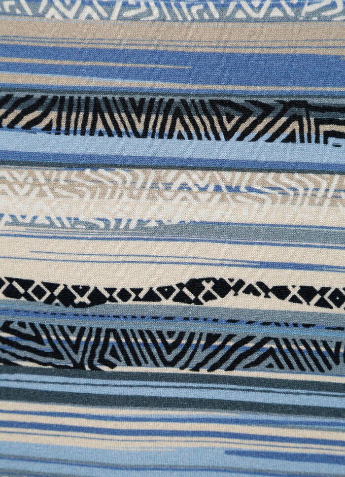 Skjorta med kort dragkedja 