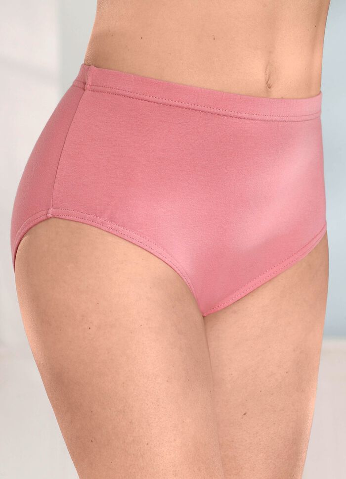 Fempack trosor med res&aring;r i midjan 