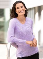 Tr&ouml;ja i supermjukt effektgarn 