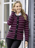Kofta i jacquarddesign, 
