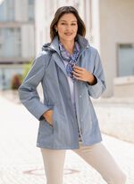 Funktionell jacka med avtagbar huva 