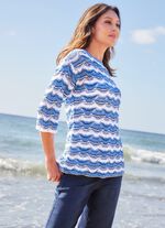 Tr&ouml;ja med v&aring;gm&ouml;nster 