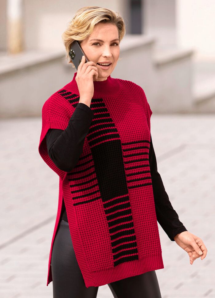 tr&ouml;ja med v&aring;ffelstruktur 