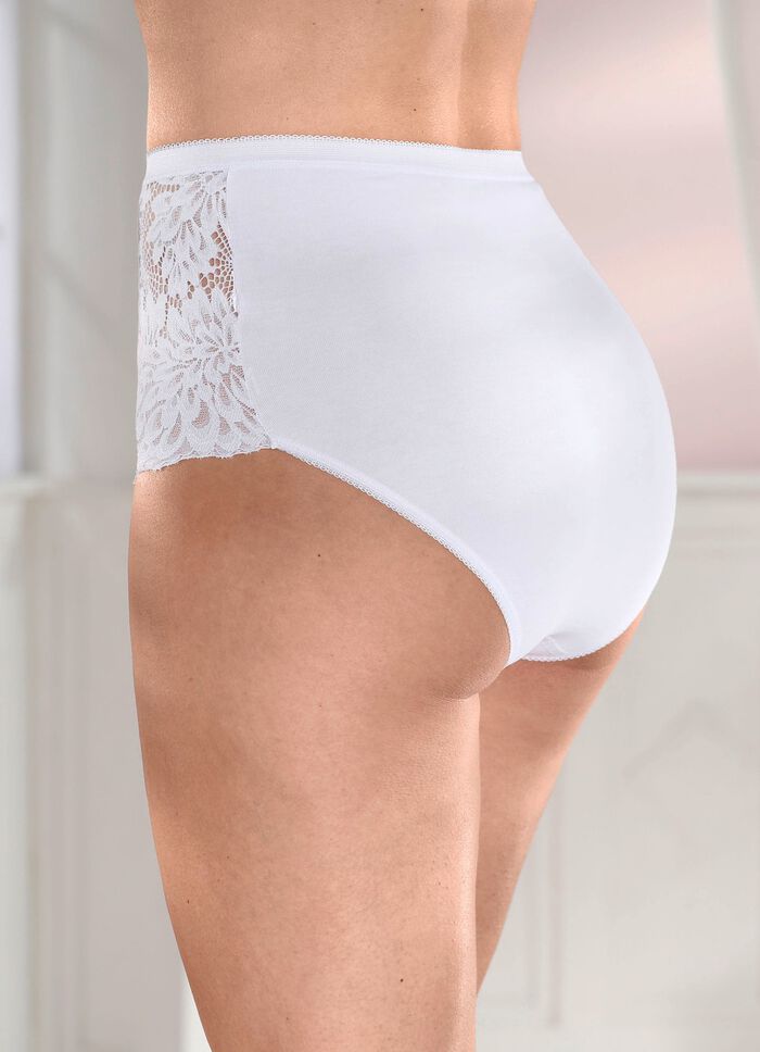 Laurina fyrapack trosor med elastisk spets 