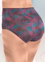 Laurina fyrapack trosor med f&auml;rgglatt tryck 