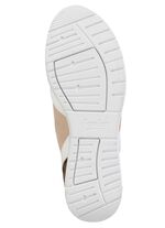 ELENA EDEN sneakers med leopardtryck och metallic kant 