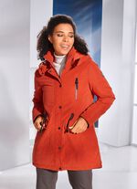 L&aring;ng jacka med 2-v&auml;gs dragkedja 