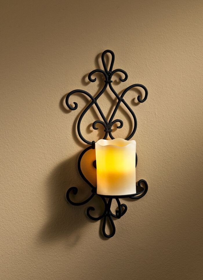 V&auml;ggljusstake i j&auml;rn 