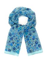 Halsduk med fantasiblomm&ouml;nster 