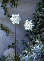 LED-kontakt "Snöflinga", 2-pack 