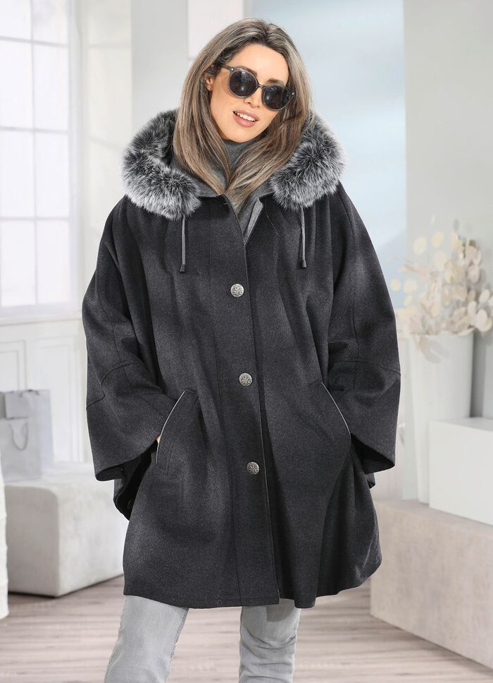 Kappa med knappsl&aring; 