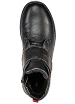 Waldl&auml;ufer, bekv&auml;ma damst&ouml;vlar, bredd H, med uttagbar fotb&auml;dd SVART R&Ouml;D