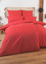 Bäddset med dragkedja RÖD