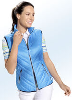 Funktionsväst med diagonal quiltning 