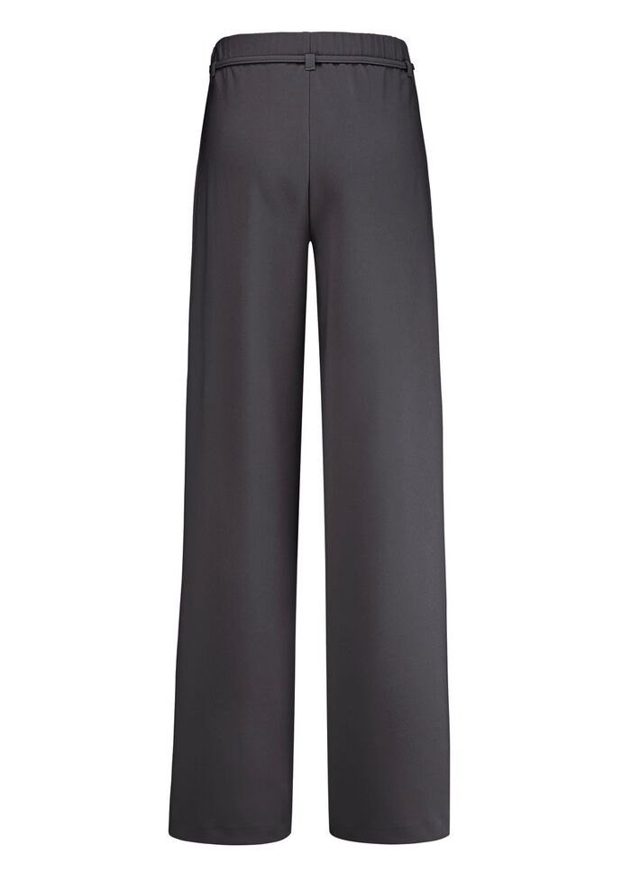 Byxor med veck ANTHRAZIT