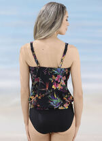 Laurina tankini i bred form med justerbara remmar, 