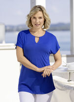 Skjorta med V-sprund 