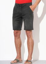 Casual denim bermudashorts i 3 f&auml;rger 