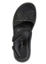 Waldl&auml;ufer, bekv&auml;ma damsandaler, bredd H, med uttagbar fotb&auml;dd 