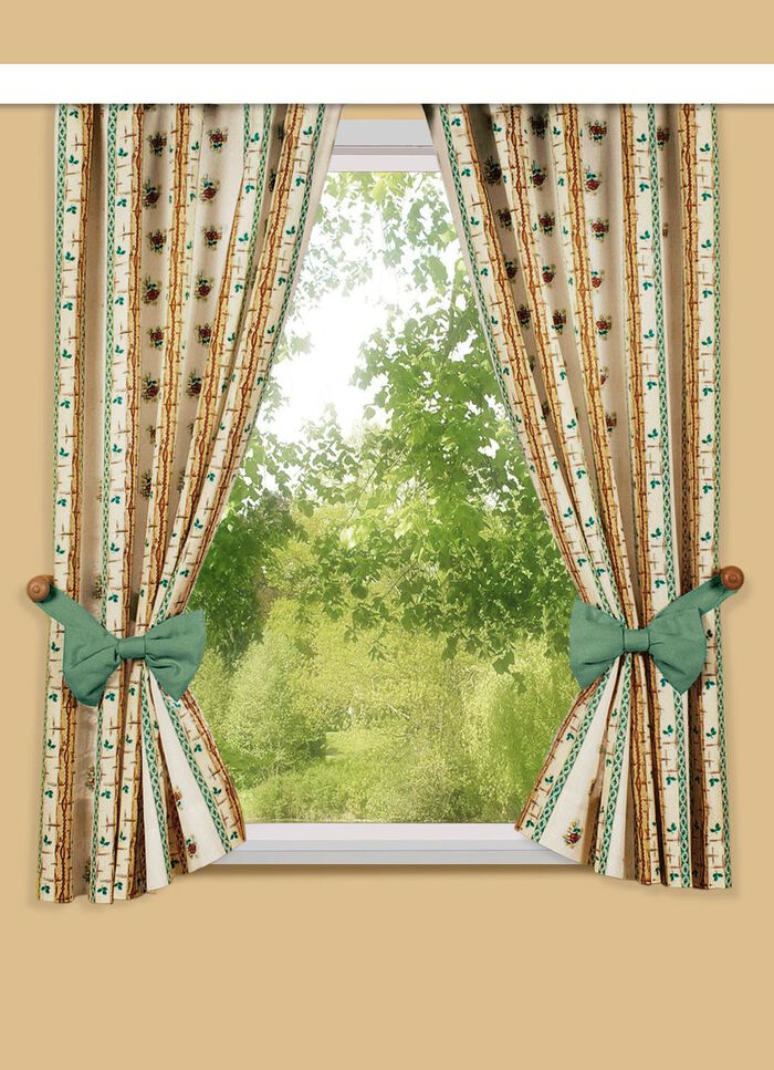 Enkel halsduk i linne-look med universalskena 