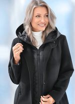 jacka i 2 f&auml;rger SVART