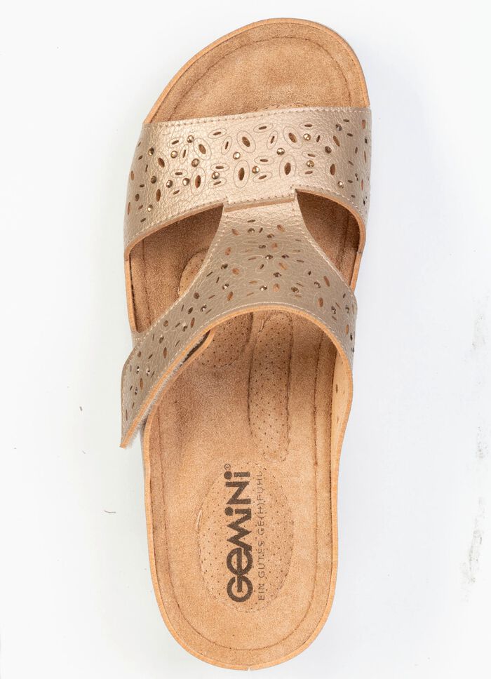 Tvilling, bekv&auml;ma dammulor, bredd G, med kardborrekn&auml;ppning ALTGOLD