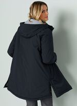 Funktionell jacka med avtagbar huva 