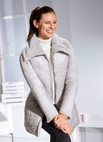 V&auml;ndbar l&aring;ng jacka med 2-v&auml;gs dragkedja 