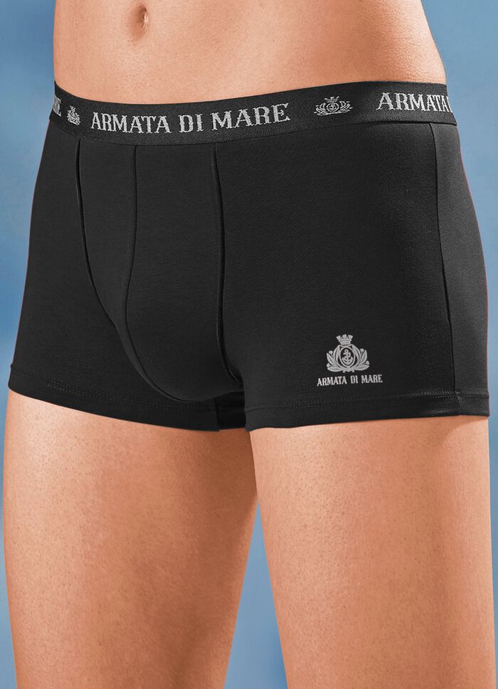 Fyrapack fina jerseybyxor med res&aring;r i midjan 