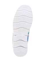 Waldl&auml;ufer tofflor tillverkade av bestruket, blomtryckt textilmaterial 