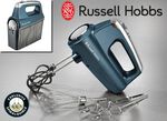 Russell Hobbs handmixer med spiralvispar SAFIRBLÅ