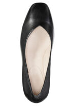 ELENA EDEN, eleganta dampumps, vidd G, med läderfoder SVART