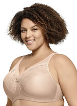 Glamorise minimizer-bh med elastisk spets, 