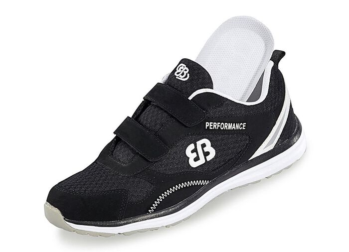 L&auml;tta herrtofflor med uttagbar fotb&auml;dd 