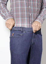 "Francesco Botti"-jeans med bekväm midjeband i 3 färger, 