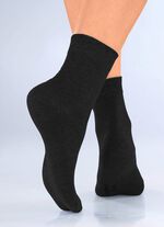 Paket med fem strumpor med extra mjukt, bekv&auml;mt midjeband 